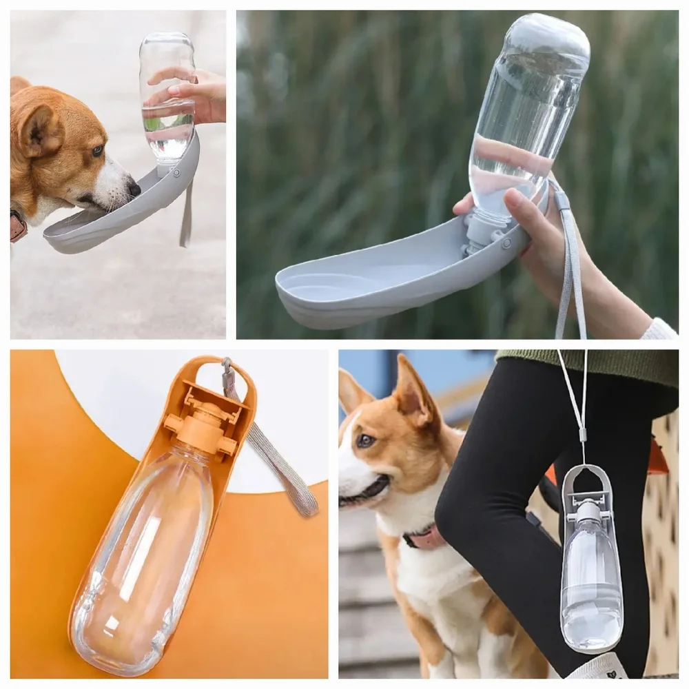 Pet Backpack Clear Dome Carrier in Pink w Retract Brush, Water Bottle & P Pads